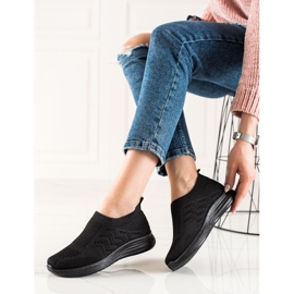 Renda Chaussures de sport ajourées à enfiler le noir 2
