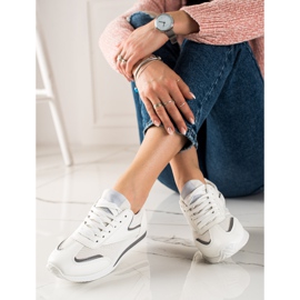 TRENDI Chaussures de sport légères blanc 1