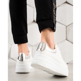 Fashion Baskets à la mode sur la plate-forme blanc 1