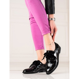 La.Fi Chaussures à lacets élégantes noir 1