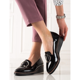 W. Potocki Chaussures laquées Potocki le noir 2