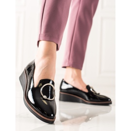 W. Potocki Chaussures laquées Potocki le noir 4