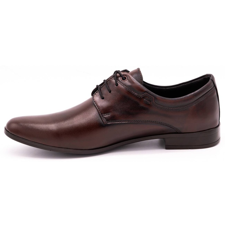 Olivier Chaussures habillées en cuir pour hommes 263LU kabir brun 1