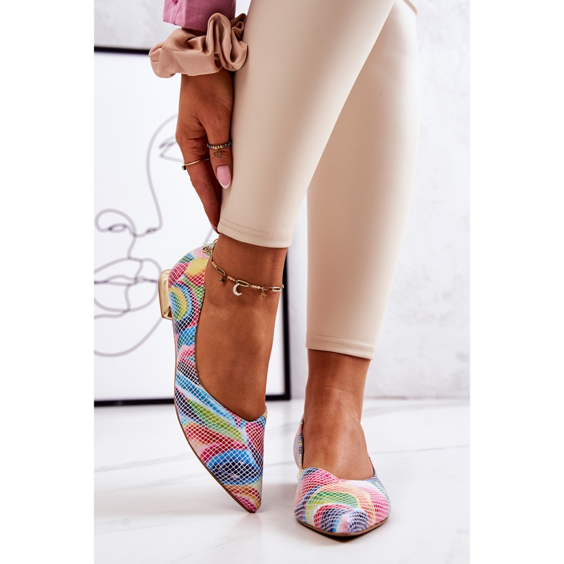 Ballerines Femme Laura Messi Cuir Rainbow 2193 multicolore 2