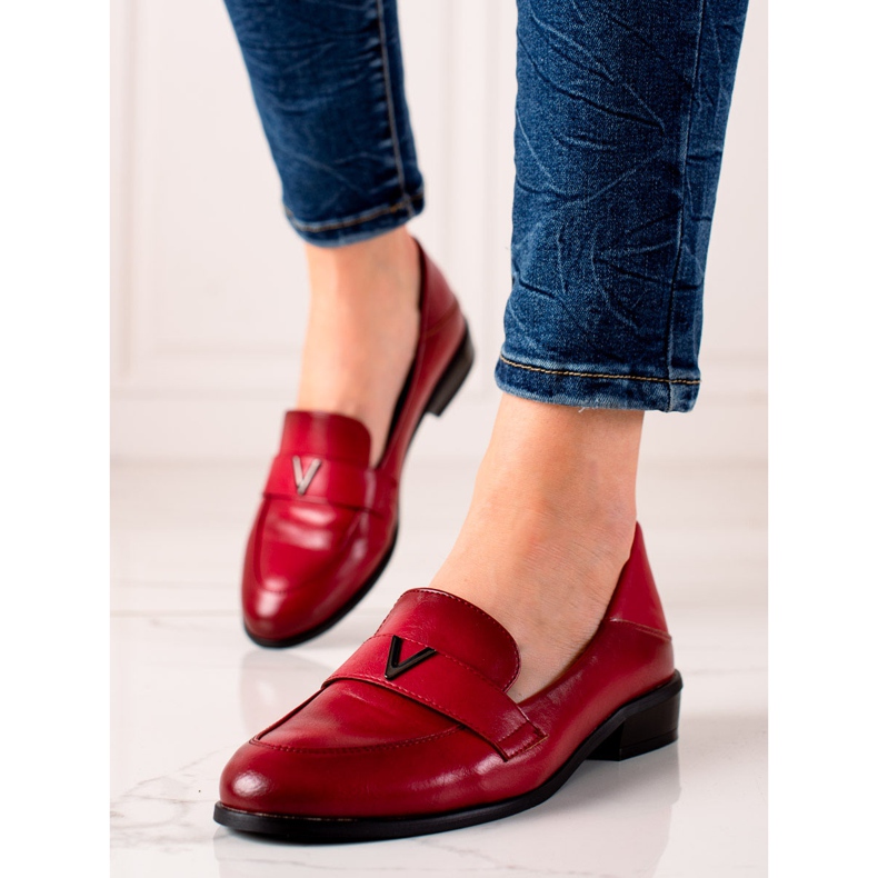 Chaussures VINCEZA rouges classiques 2
