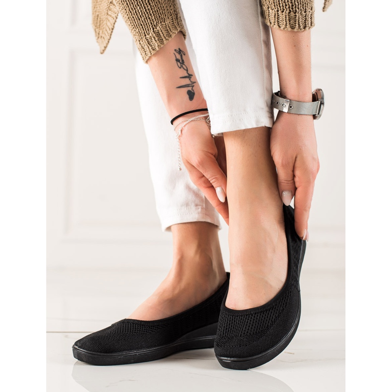 Evento Ballerines noires confortables le noir 2