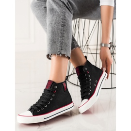 Baskets montantes Big Star JJ274126 noir 1