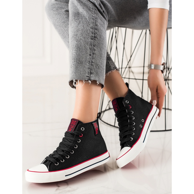 Baskets montantes Big Star JJ274126 noir 1