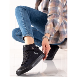 Baskets montantes Big Star FF274578 noir 1