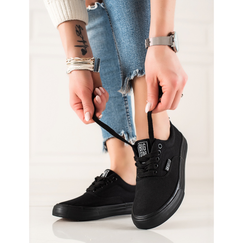 Baskets Femme Big Star FF274164906 noir 1