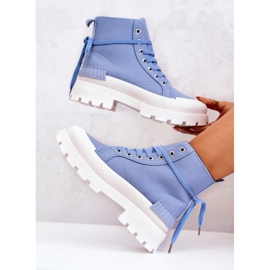PS1 Bottes nouées bleu fidèle 7