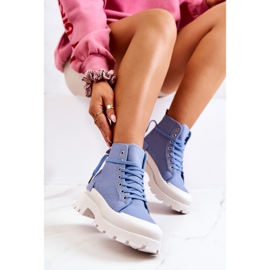 PS1 Bottes nouées bleu fidèle 4