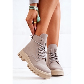 PS1 Boots Daim Tied Hurricane Gris 2