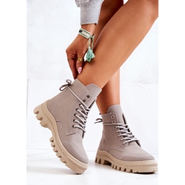 PS1 Boots Daim Tied Hurricane Gris 3