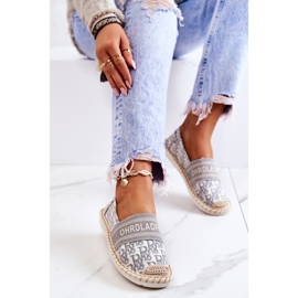 PS1 Espadrilles grises classiques Warm Time beige 4