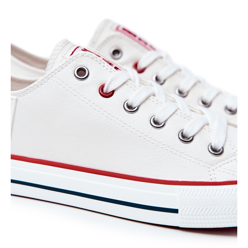 Baskets en cuir pour hommes Big Star JJ174069 Blanc 1
