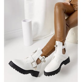 Bottes femme Sigley blanches 1