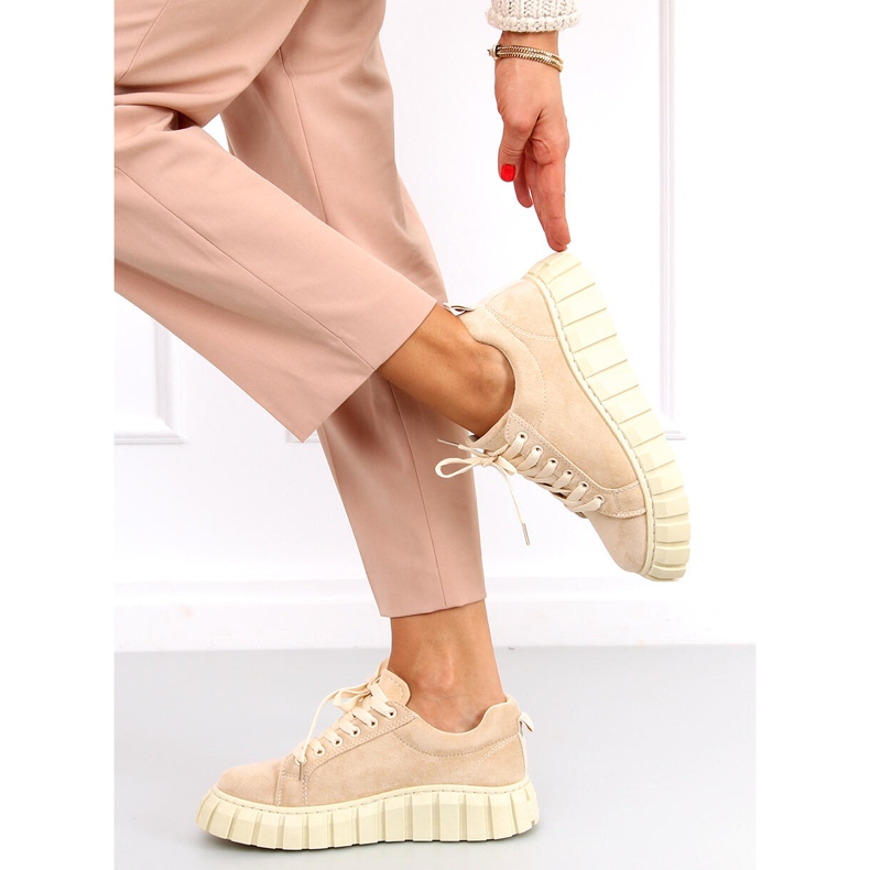 Baskets femme Tyra Beige 1 Baskets femme Tyra Beige 1