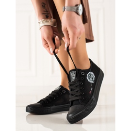 Baskets Big Star pour femme JJ274A256 le noir 1 Baskets Big Star pour femme JJ274A256 le noir 1