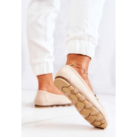 PS1 Mocassins Femme en Daim Beige Madelyn 7
