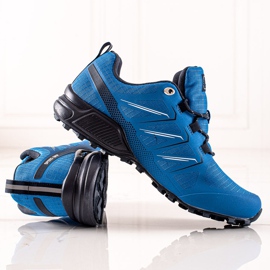 DK Bottes de randonnée à adhérence rapide bleu 1