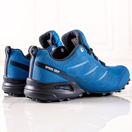 DK Bottes de randonnée à adhérence rapide bleu 2