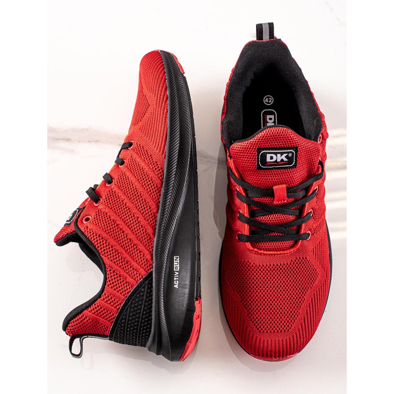 Chaussures de sport pour hommes DK noir rouge 1