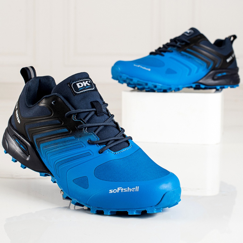 Chaussures de randonnée DK noir bleu 1