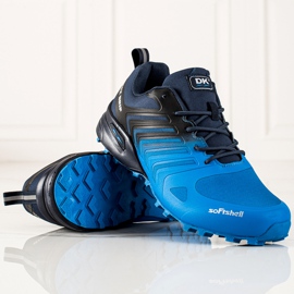 Chaussures de randonnée DK noir bleu 2