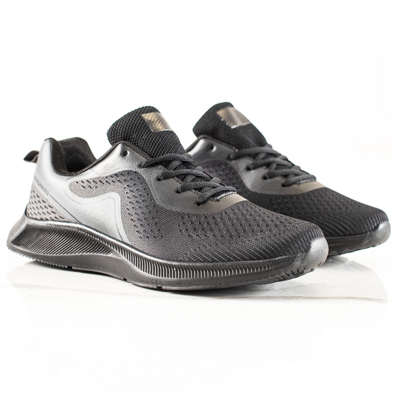 TRENDI Chaussures de sport légères noir gris 2