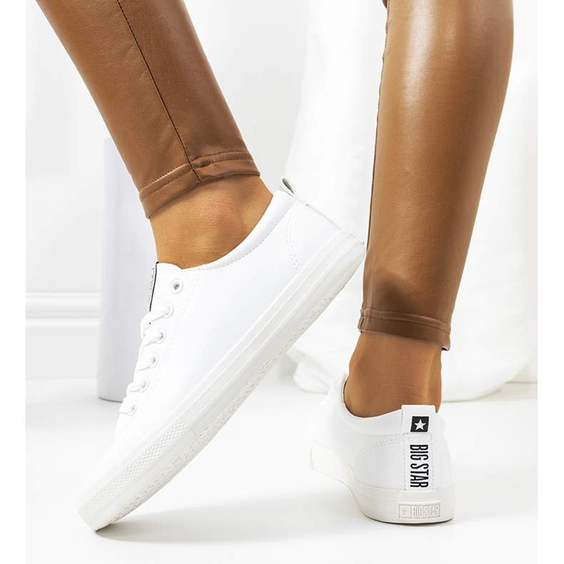 Baskets blanches pour femmes Big Star JJ274311 2 Baskets blanches pour femmes Big Star JJ274311 2