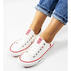Baskets blanches classiques Big Star JJ274123 1