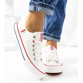 Baskets blanches classiques Big Star JJ274123 2