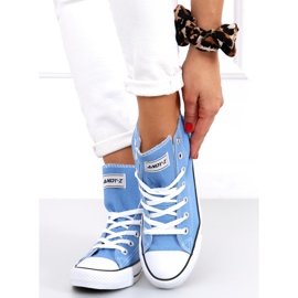 Baskets montantes Inga L.BLUE bleu 1