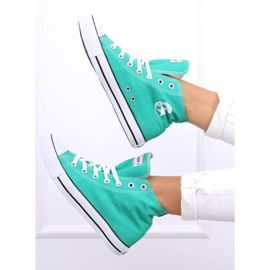 Baskets montantes Inga L.GREEN vert 2