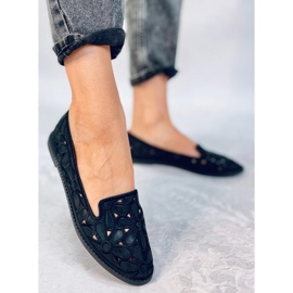 Ragna Ballerines ajourées noires le noir 3