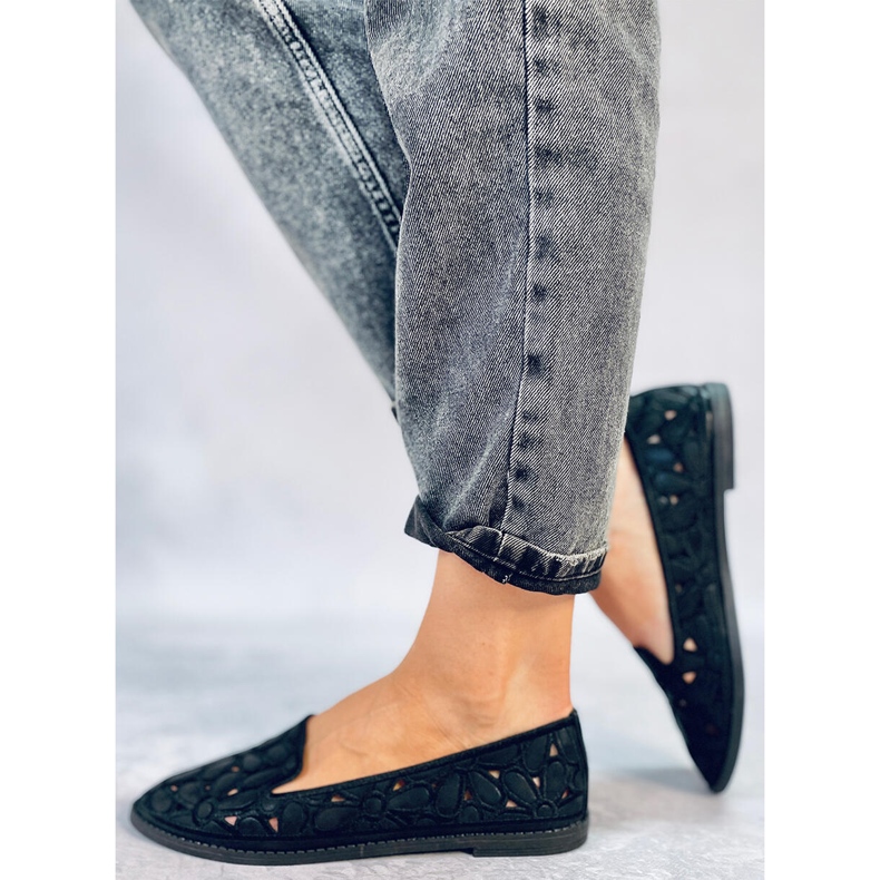 Ragna Ballerines ajourées noires le noir 2