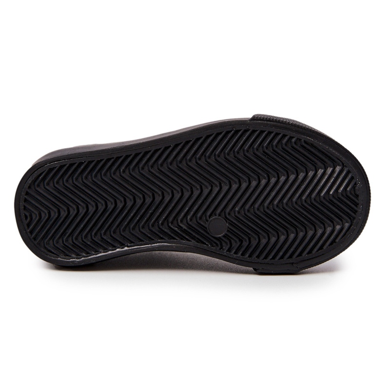 Baskets noires ajourées Big Star JJ374133 2