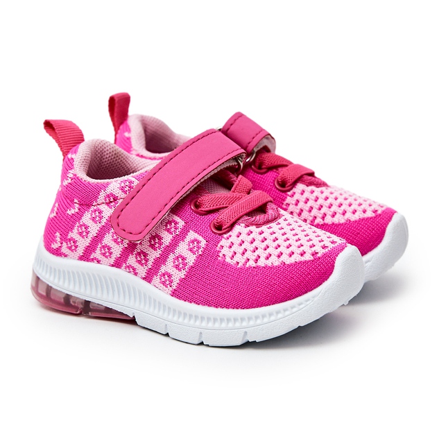 FR1 Chaussures Sport Enfant Rose Lollie 1
