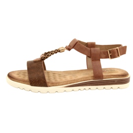 Sandales femme Evento marron 21SD14-3545 brun 1