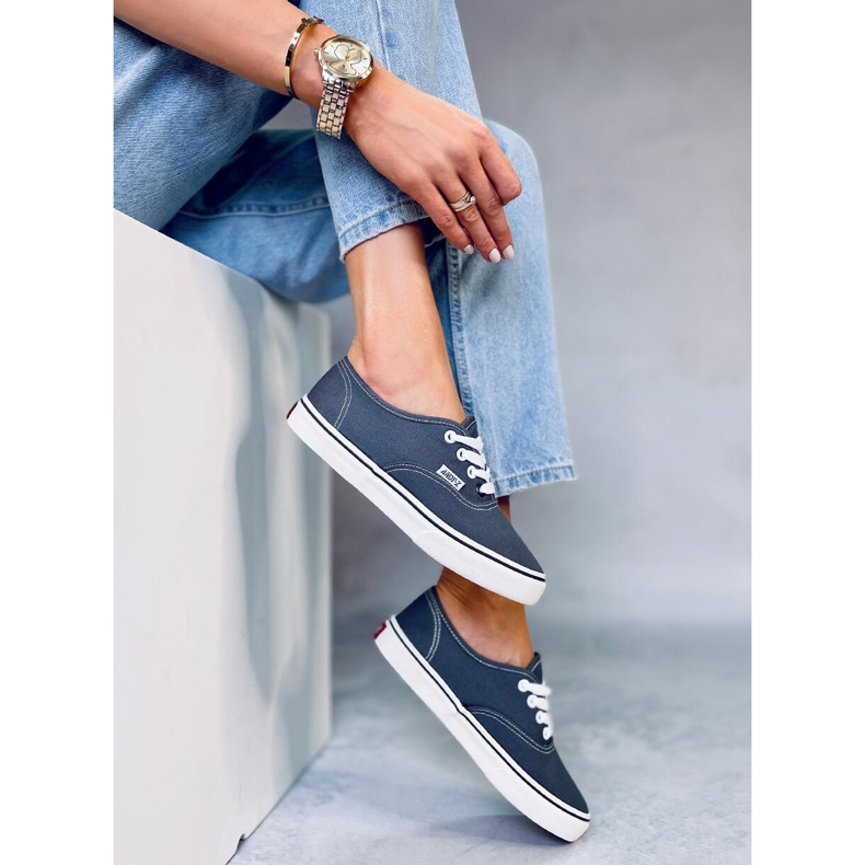 Espadrilles Aura DK.GRAY, femmes gris 2