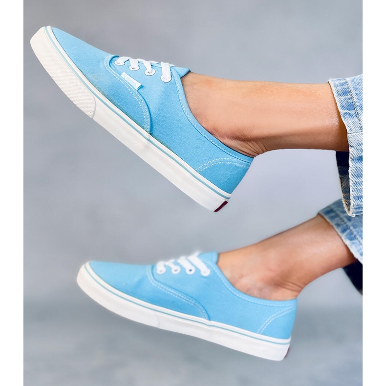 Espadrilles Aura LT.BLUE, femmes bleu 2
