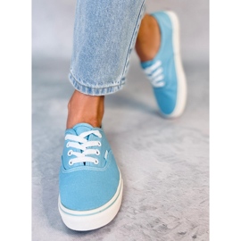 Espadrilles Aura LT.BLUE, femmes bleu 1