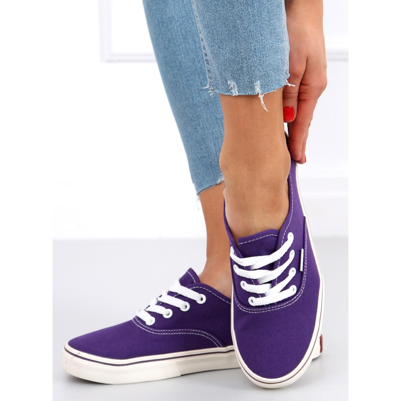 Espadrilles Aura violettes, femmes 1