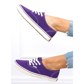 Espadrilles Aura violettes, femmes 4