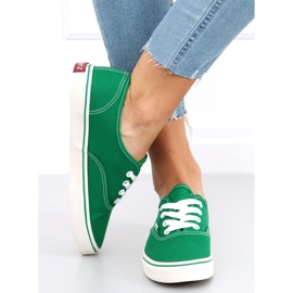 Espadrilles Aura vertes, femmes 3