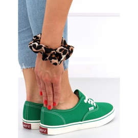 Espadrilles Aura vertes, femmes 4