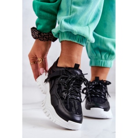 FB2 Baskets noires Your Style sur une semelle massive le noir 2