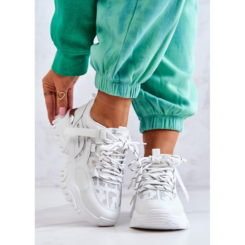 FB2 Baskets Sur Une Semelle Massive Blanche Votre Style 2