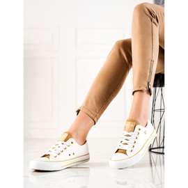 Baskets Big Star pour femme HH274458 blanche 2 Baskets Big Star pour femme HH274458 blanche 2